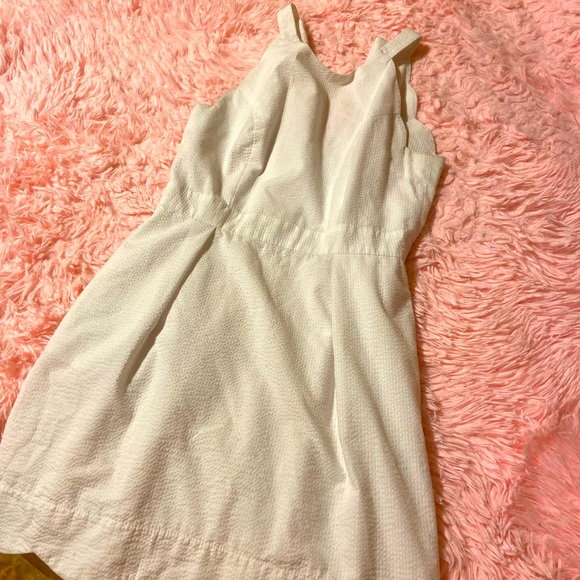 Lauren James seersucker white dress - Picture 2 of 2
